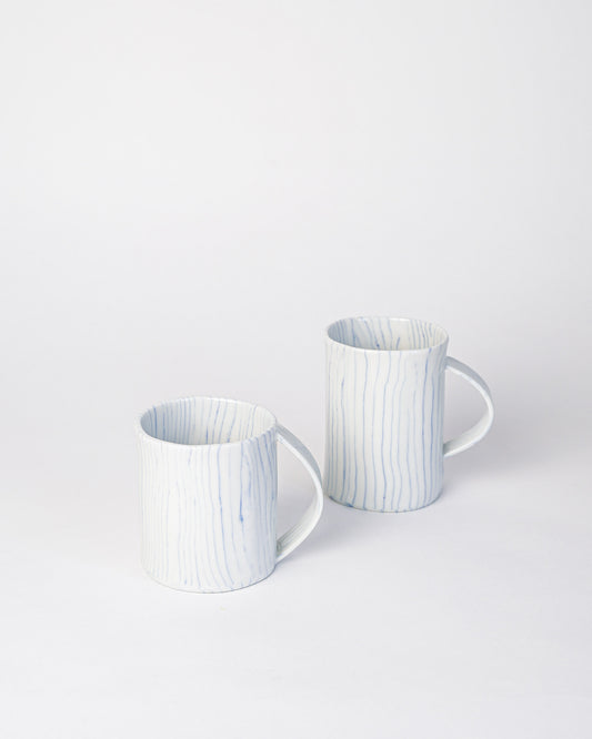 Linea - Thin Blue and White