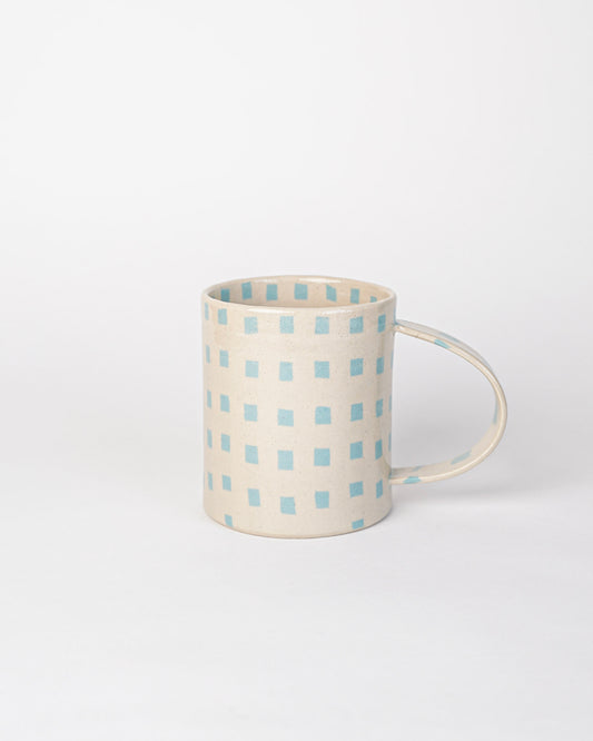 Tela - Sky blue and Beige