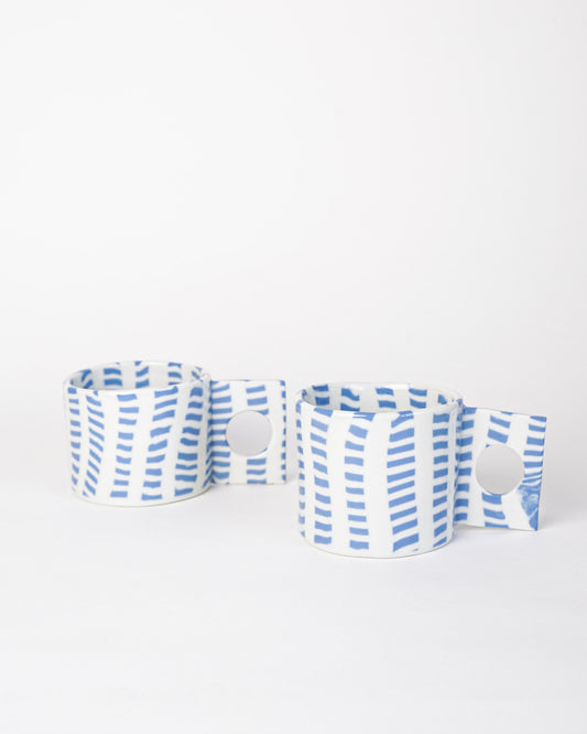 Linea - Blue and White