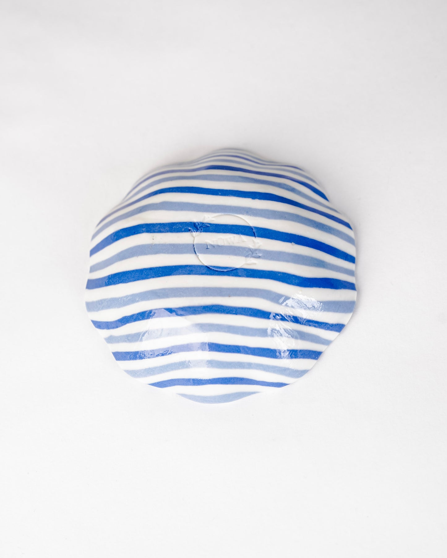 Linea - Blue and White condiment dish