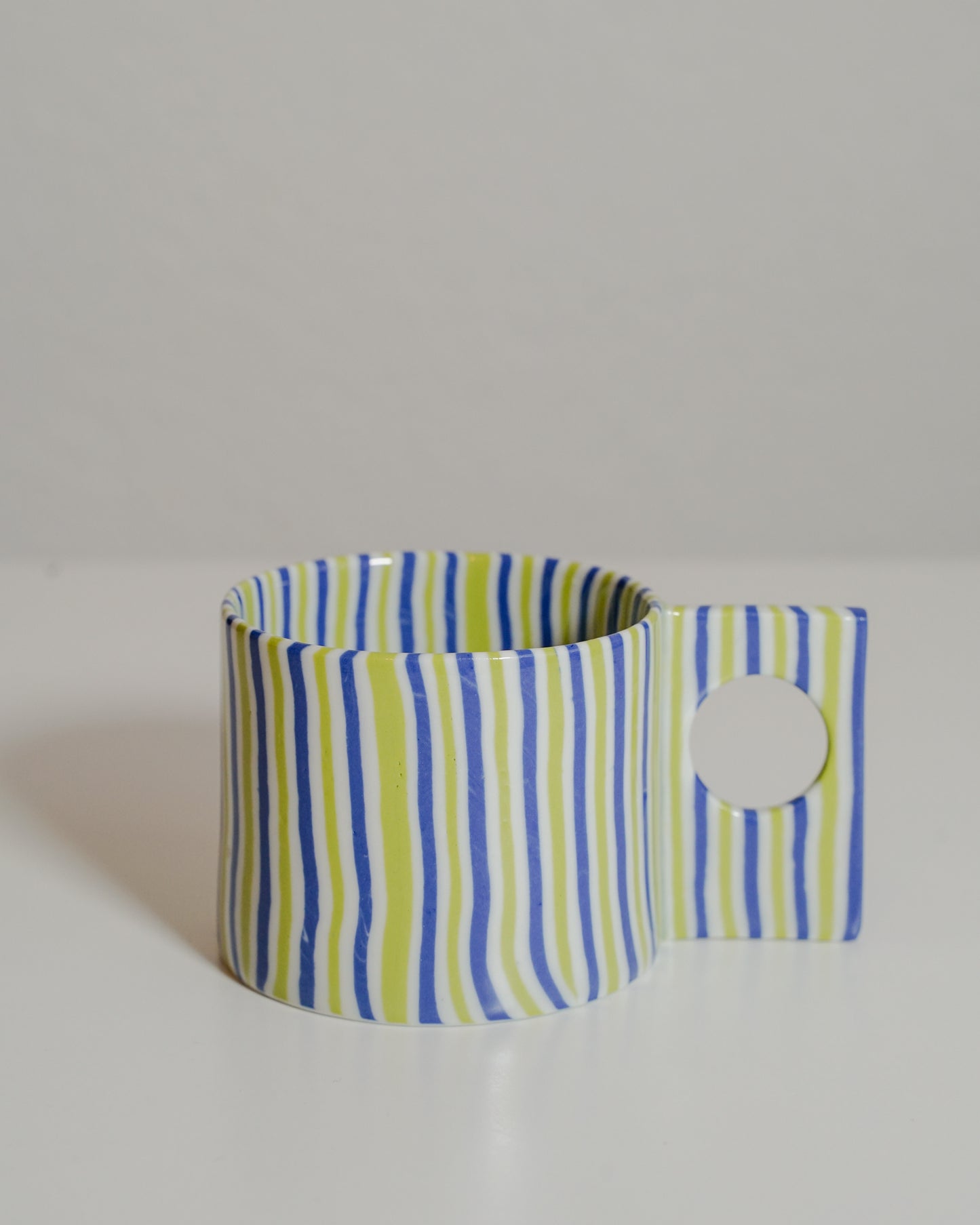 Linea - Navy, green and white